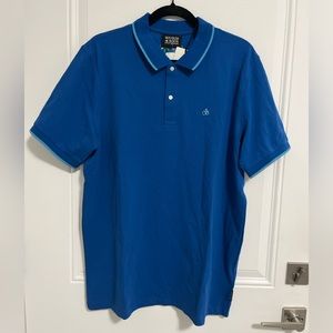 NWT - Scotch & Soda Men’s Classic Logo Polo Shirt with Tipping - Size XL